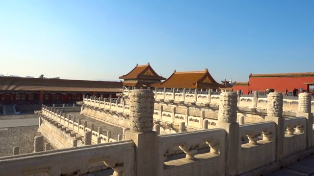 中国北京的紫禁城视频素材