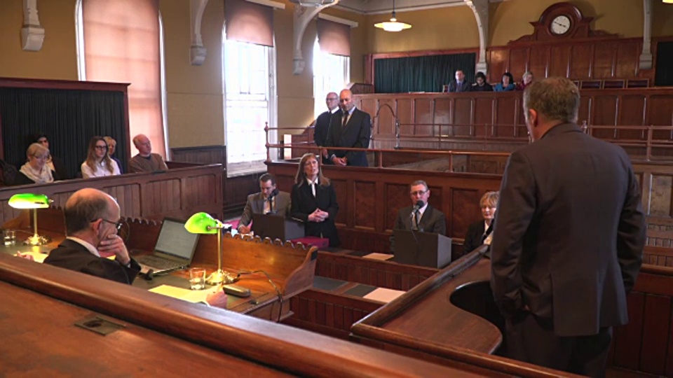 4K:法院-律师询问证人视频下载