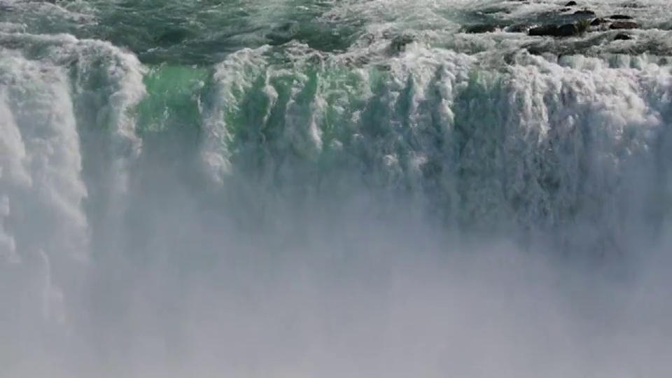 尼亚加拉大瀑布超高清4K视频景观慢动作视频素材
