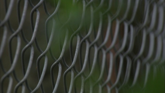 链条安全围栏，格拉斯哥，苏格兰视频下载