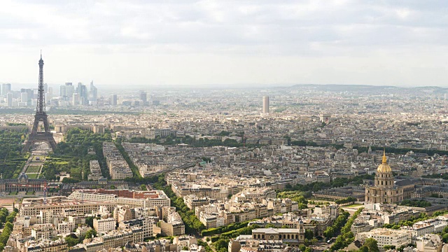 法国巴黎，时间以天为单位视频素材