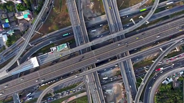 航空:公路交通视频素材