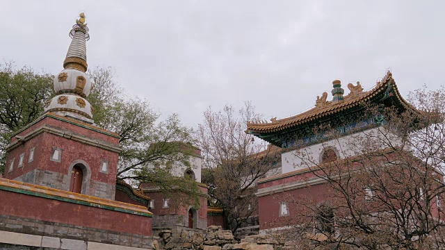 颐和园宝塔，北京万寿山视频下载