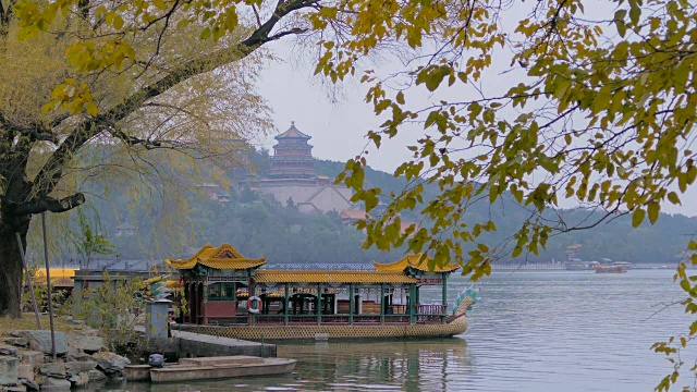 颐和园佛香塔，北京，中国视频素材