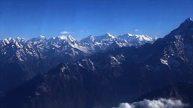 尼泊尔喜马拉雅山脉视频素材