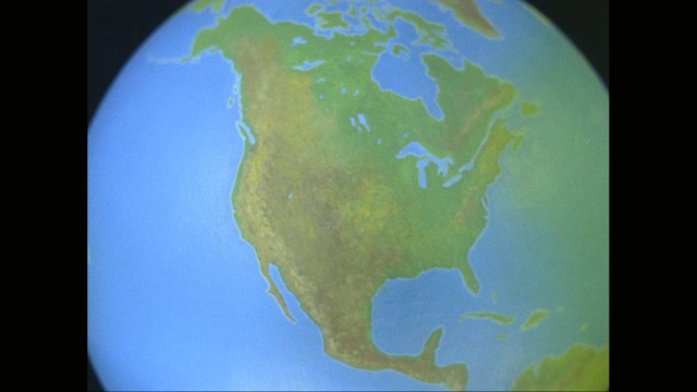 WS ZI卫星图像，以北美为主要区域/美国视频素材