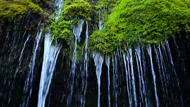 三米尔斯瀑布，Vulkaneifel自然公园和地质公园，西部艾菲尔领土，艾菲尔地区，德国，欧洲视频素材