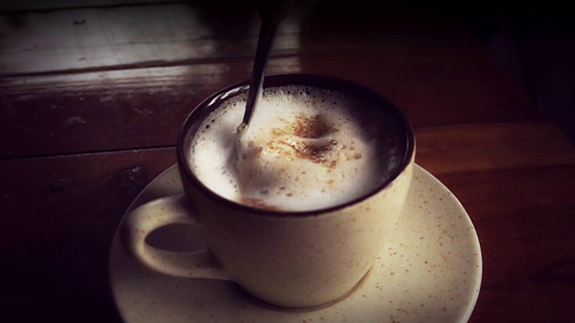 超级慢动作高清:混合咖啡视频下载