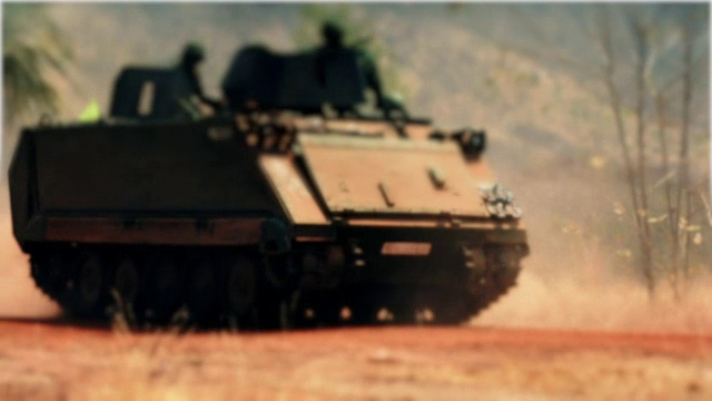 M113坦克视频素材