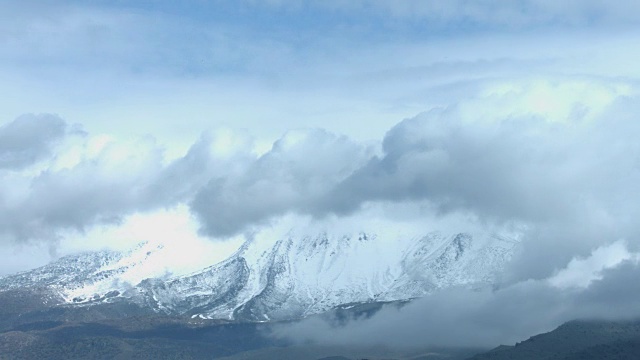 山地云和自然时光视频素材