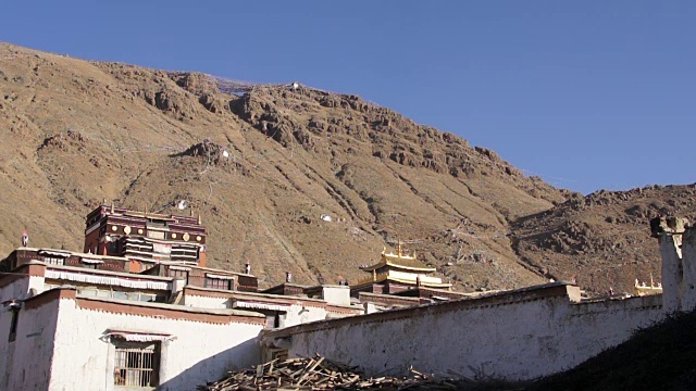 扎什伦布寺，日喀则，西藏视频下载