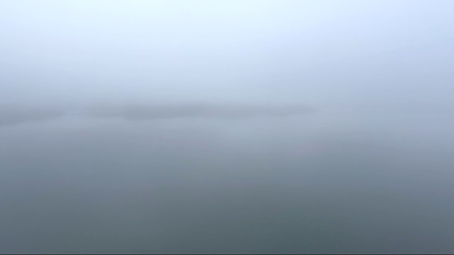 肯塔基州的阿巴拉契亚湖雾视频素材