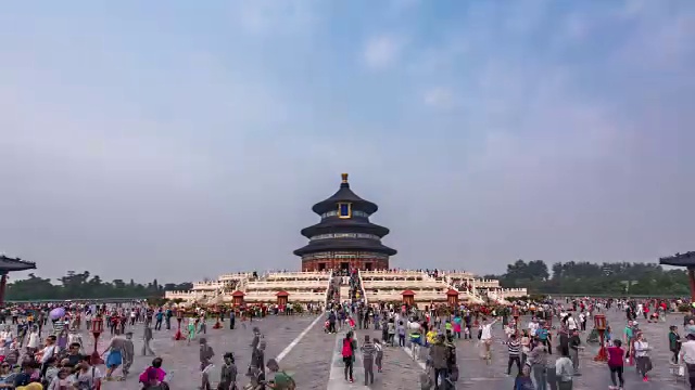 T/L WS LA PAN天坛/北京，中国视频素材