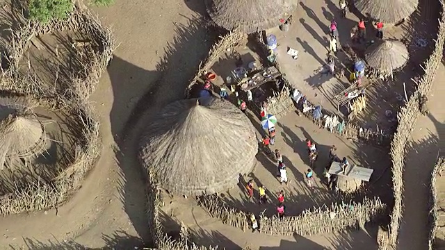 苏丹:非洲村庄视频下载