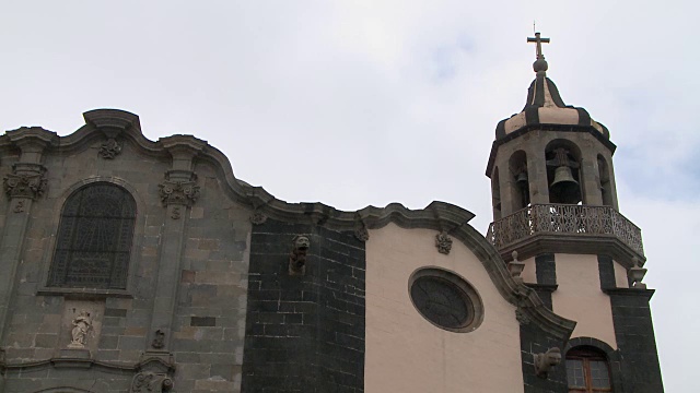 康塞普西翁教堂的拉罗塔瓦，特内里费视频素材