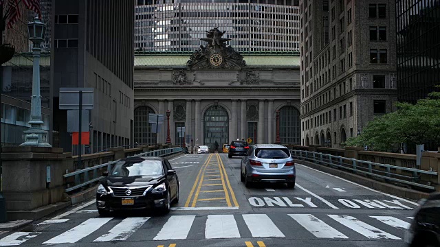 曼哈顿中城交通动态视频素材