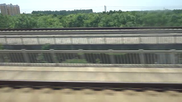 坐火车旅行视频素材