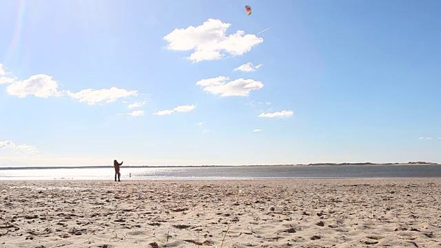 放风筝的沙滩视频下载