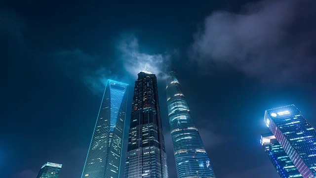 中国上海的电汇地标视频素材
