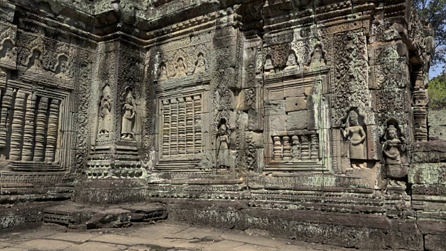 潘/普瑞汗神庙的Apsara救济视频下载