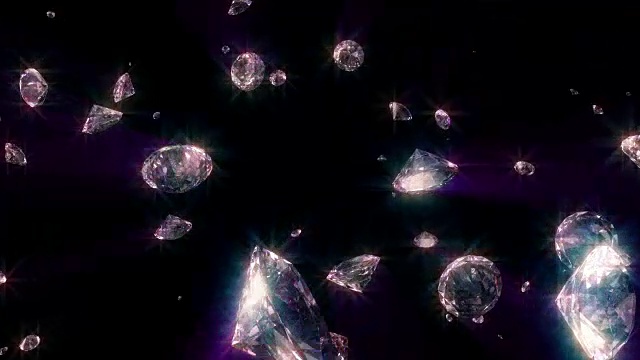 4K钻石环Alpha视频素材
