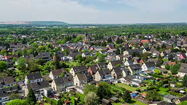 天线:德国的一个小镇视频素材
