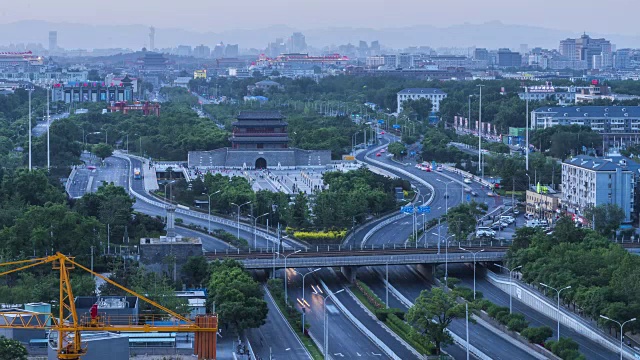 4k时间的流逝——紫禁城——中国北京视频素材