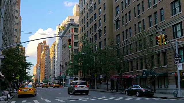 纽约市的街景视频素材