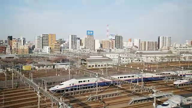 4k东京城景列车视频下载