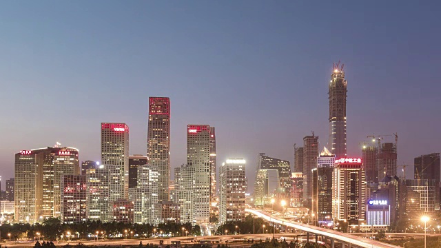 时光流逝——北京的城市景观视频下载