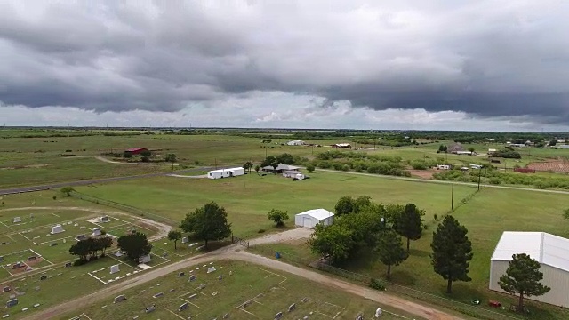 德克萨斯州奥尔尼的雷雨天气视频下载