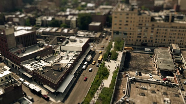 沙坑-高架城市S 2视频素材