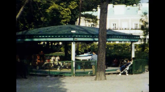 蒙马特，巴黎，1977年视频下载