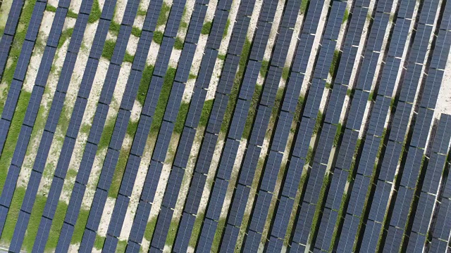 太阳能的航拍视频下载