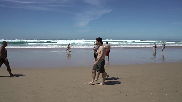 里斯本海滩视频素材