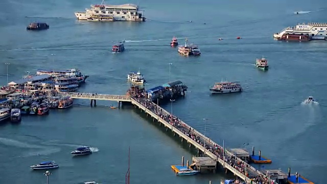 TL LS：巴厘岛海码头芭堤雅泰国视频下载