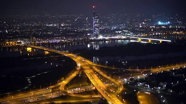 维也纳夜景高速公路，时光流逝视频下载