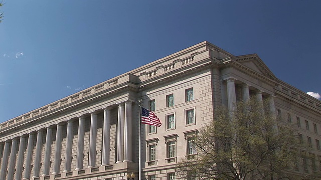 美国国税局总部大楼，华盛顿特区，美国华盛顿州视频下载