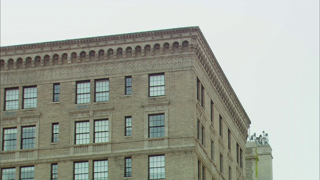 LA WS公寓大楼的角落，在城市/曼哈顿，美国纽约视频下载