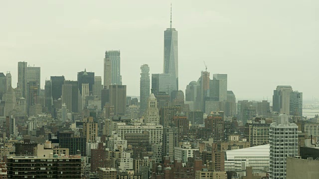 纽约市雨的时间流逝视频下载