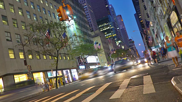 纽约的城市街道视频下载