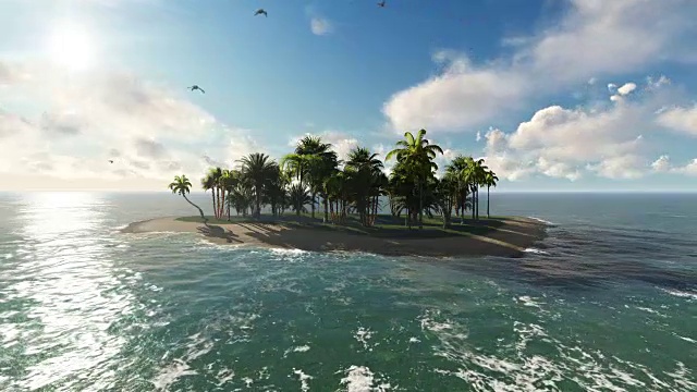 热带海滩视频下载