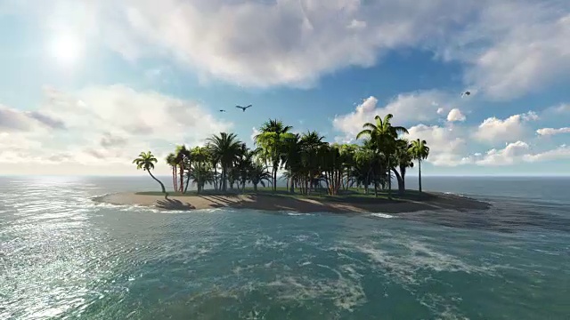 棕榈岛和时光流逝云视频下载