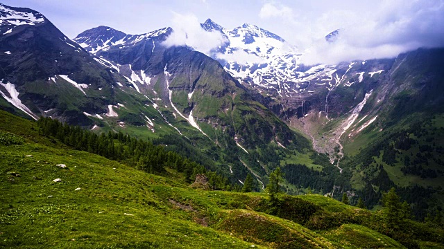 Hohe Tauern山脉景观视频素材