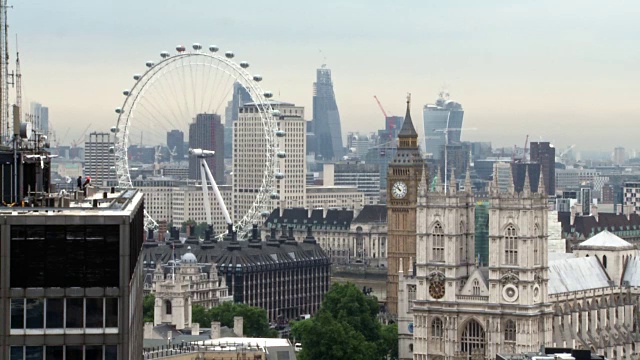 WS城市景观与国际地标/英国伦敦视频素材
