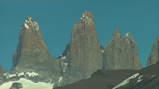 CU, Cordillera del Paine, Torres del Paine国家公园视频下载