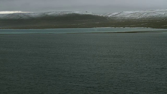 加拿大努勒维特的北极景观视频素材