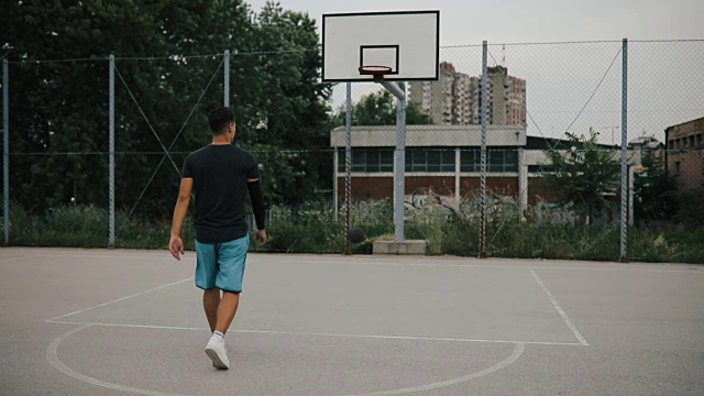 街头篮球运动员视频下载