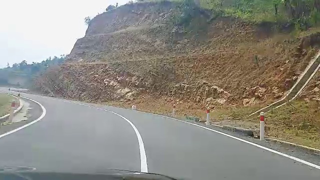 蜿蜒的道路、卢旺达视频素材