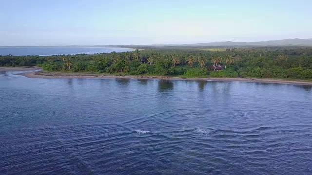 马达加斯加马汉博热带海岸无人机视图视频素材